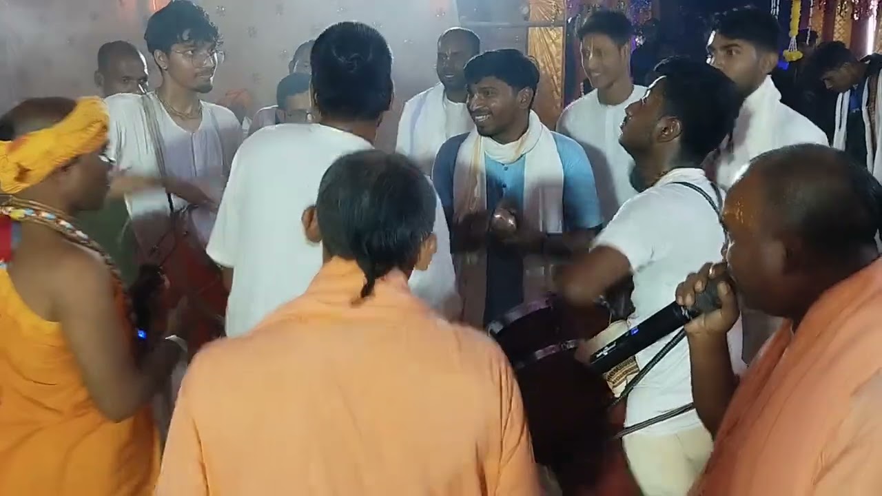 Astaprahari kirtan by #iskcon Iskcon in odisha