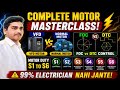 ⚡ Complete Motor Masterclass! VFD-FOC/DTC Motor Duty S1-S6 Explained in Hindi