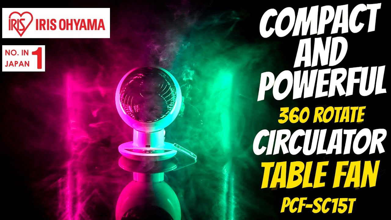 IRIS Ohyama PCF SC15T Air Circulator Fan Review with Powerful