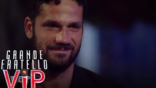 Grande Fratello Vip - Un dolce incontro tra Luca Salatino e il padre