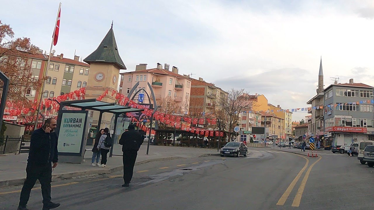 Ankara [4k60fps], Akyurt'ta Gezinti - Strolling Around Akyurt