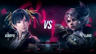 Tekken 8 Gameplay - Ling Xiaoyu vs Lars Alexandersson (Arena Stage)