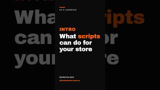 Behind the store: intro. What scripts can do for your Shopify store, with AI writing them