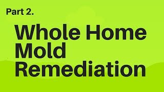 Whole Home Mold Remediation Part 2