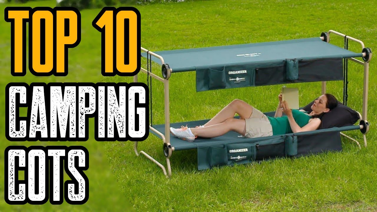 cots for camping & portable beds