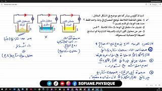 التمرين رقم 04 حول الشاردة والمحلول الشاردي #bem2025