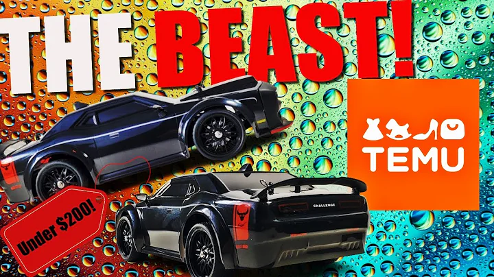 TEMU The Beast! - 1/16 scale, 4WD, Brushless RTR Drift/Rally/Touring Car - Unbox, Review and Testing