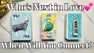 Whos Next In Loveand When are they Coming?Pick a Card Love Tarot Reading✨