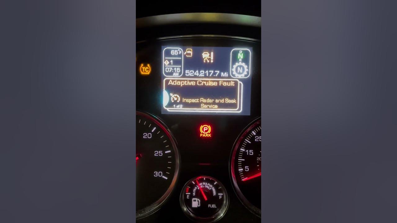 Adaptive Cruise Fault YouTube