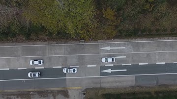 Autonomous Vehicle Field Experiment -  Lane Changing - Stable Speed