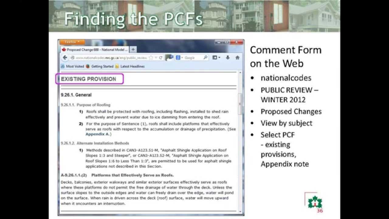 National Building Code Part 9 Webinar November 29 2013 YouTube National Building Code Part 9 Webinar November 29 2013 YouTube
