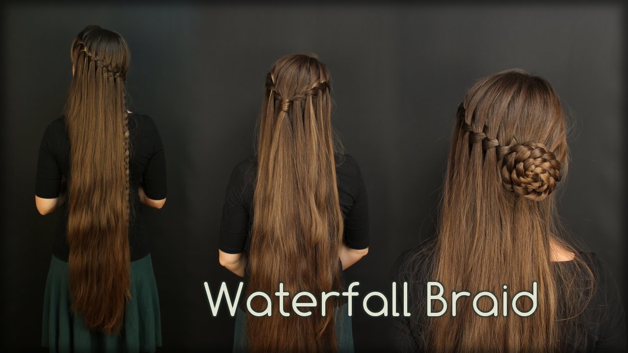 Waterfall Braid | an sich selbst flechten | inklusiver drei Variationen | Haartraum