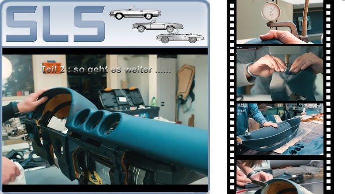 Mercedes R107 SL Armaturenbrett Ausbau und Instandsetzung Teil 1 