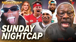 Shannon Sharpe \& Chad Johnson react to Dolphins-Eagles, Adele in Vegas, Lamar goes off | Nightcap