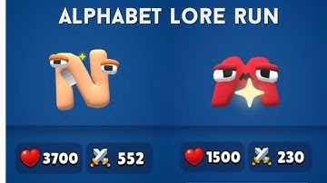 Merge Alphabet Lore Run New Update  M-N⭐⭐⭐⭐⭐alphabet lore -az, #alphabetlore #boom #abcd #abc