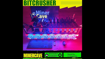 Crypto Mining Rig Ethereum Bitcoin ULTRA PREMIUM 1 GPU RTX 3090 Miner BITCRUSHER