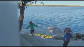 2022 CanDock Dock Removal Time Lapse Steep Shoreline