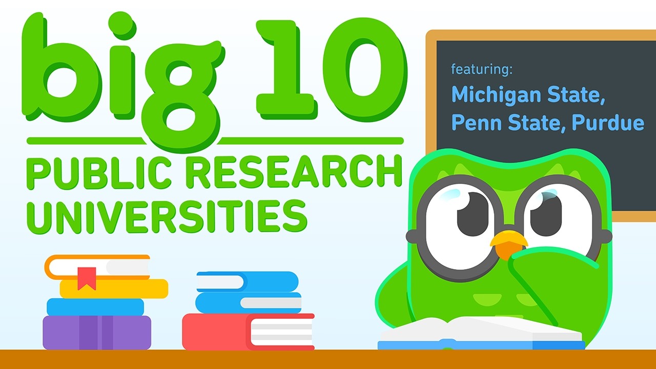 Study in the US: Big 10 Public Research Universities