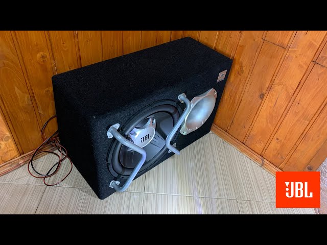 JBL GT5-1204BR Bass Test[4k] -