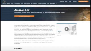 Using Amazon Lex to create a chatbot in an AWS Educate Classroom