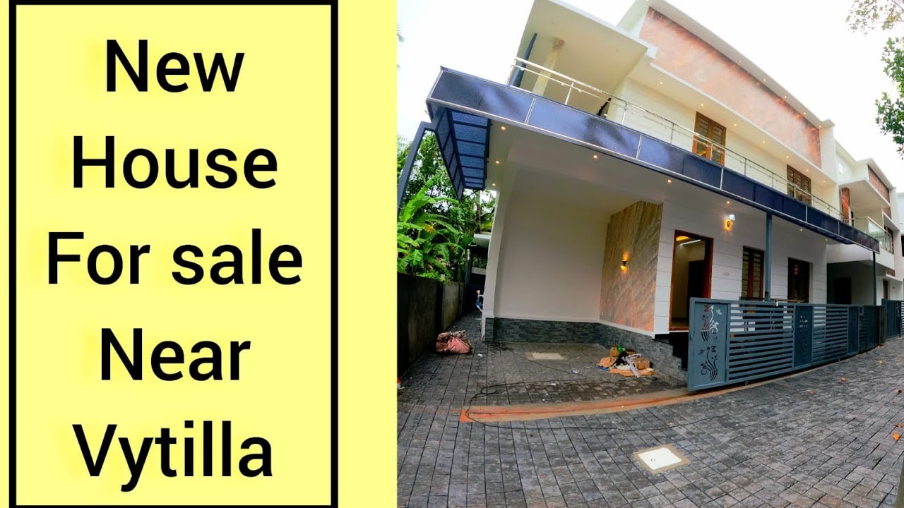 New House For Sale Near Vytilla Very Urgent Sale MARBLE HOMES YouTube