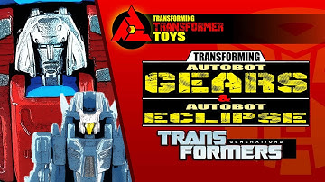 How to Transform Transformers Generations  AUTOBOT GEARS & AUTOBOT ECLIPSE 3.T 117