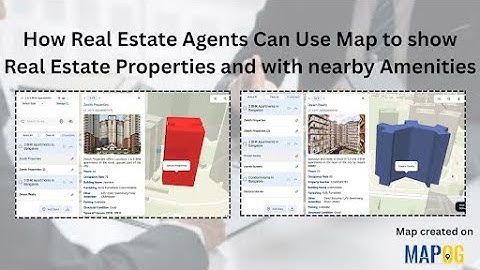 How Real Estate Agents Can Use Maps to Showcase Properties & Nearby Amenities #viral #realestate