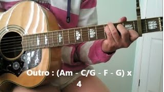 Kina Grannis & Maie Digby - The Keeper Guitar Cover (W/Chords)