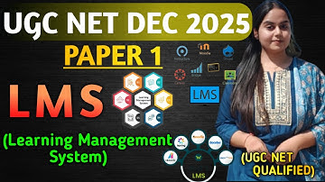 LMS (Learning Management System) UGC NET Paper 1 Ek Class Mein Pure Concept Clear #ugcnet2025 #upsc