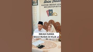 Nikah sama bule Rusia #bali #indonesia #buleindonesia #russia #marriage #nikah #nikahsamabule