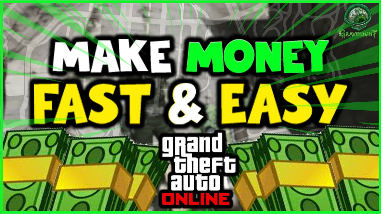 5 Easy Wasy To Make MONEY In GTA Online YouTube 