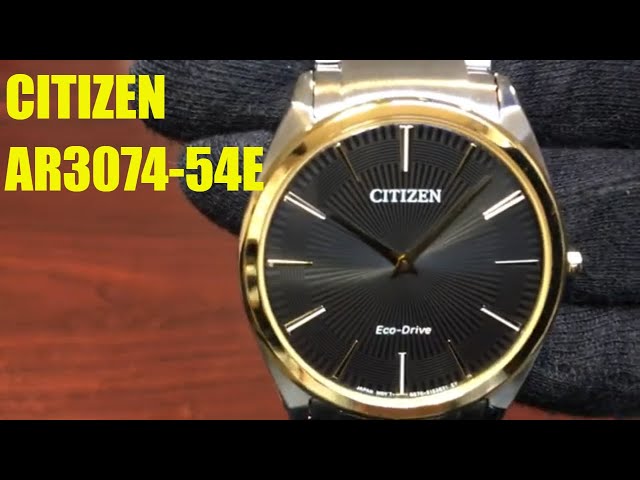 Citizen Unisex Stiletto Two Tone Bracelet Watch