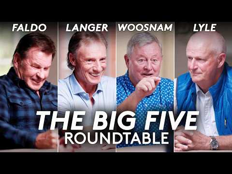 Greatest Golfers Of A Generation Head To Head The Big 5 Roundtable Faldo Langer Lyle Woosnam 