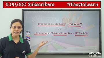 Relation between HCF and LCM Problems | Class 5 | CBSE | NCERT | ICSE