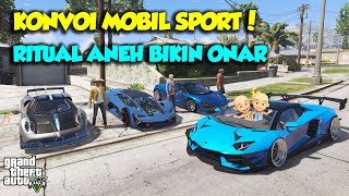 KONVOI MOBIL MEWAH JADI KACAU SULTAN UPIN IPIN MARAH BESAR - GTA V SULTAN UPIN IPIN EPISODE SPESIAL