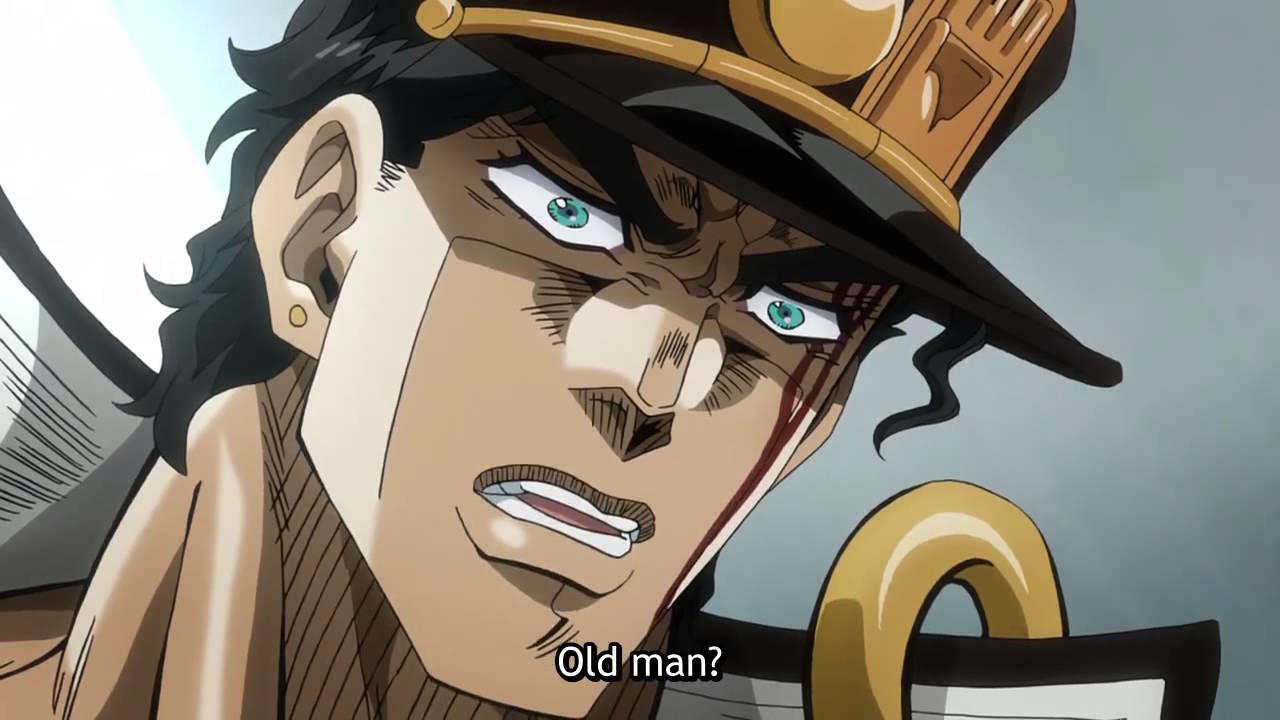 Jojo's Bizarre Adventure shatposts — Jotaro might not be very expressive  but Star