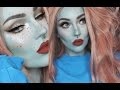 blue baddie monster alien halloween tutorial
