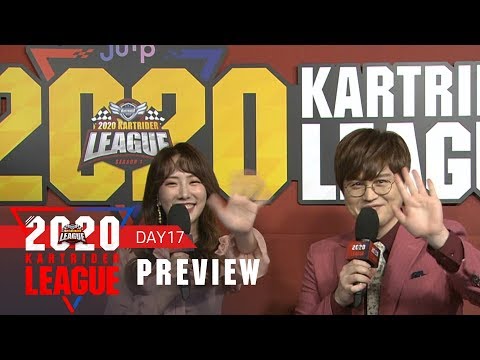 <strong>프리뷰</strong> 쇼 17회 [2020 SKT JUMP 카트라이더 리그 <strong>시즌1</strong>]