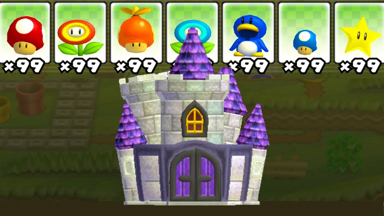 Super Mario Bros Wii Welt 7 Schloss Geheimgang New Playable Castle in New Super Mario Bros. Wii - YouTube