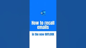 How to recall emails in the new Outlook [Web]
