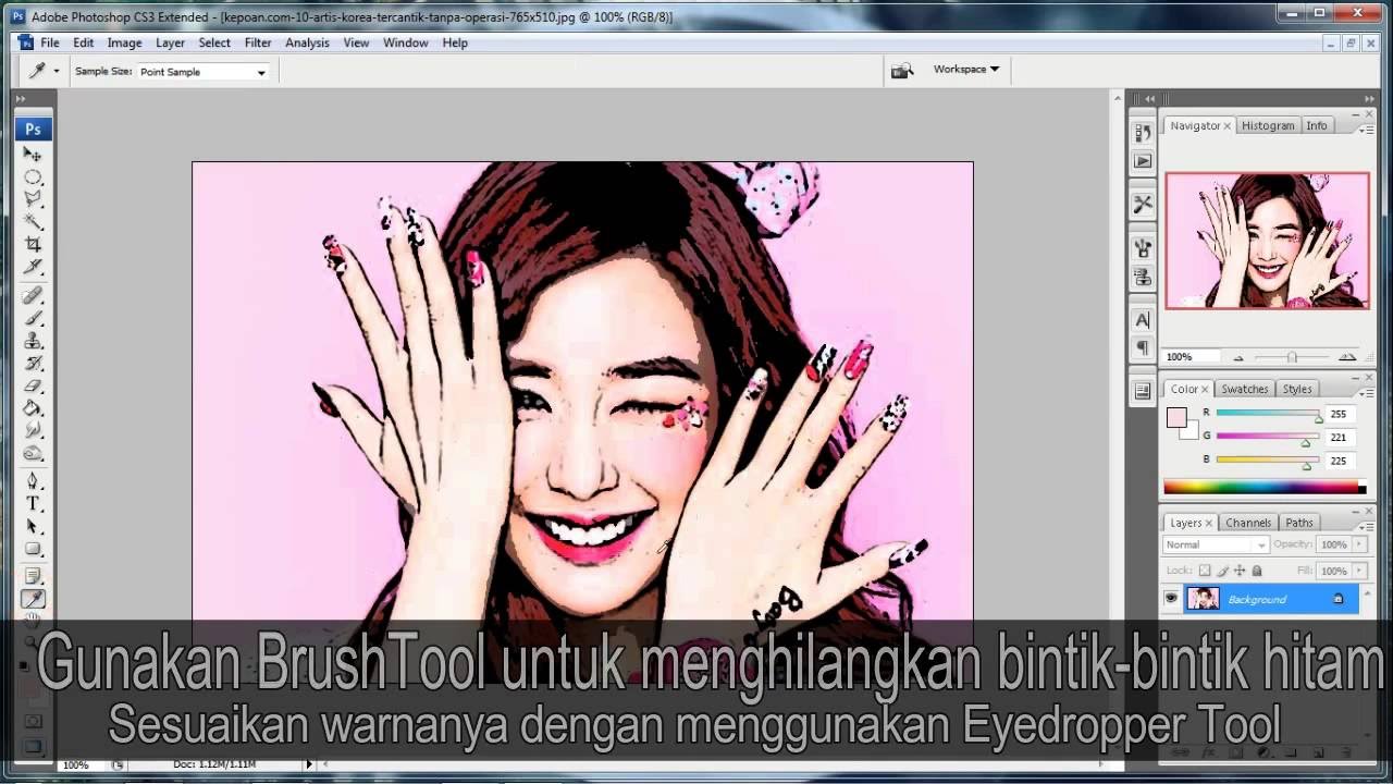 Tutorial Membuat Efek Kartun Dengan Photoshop YouTube