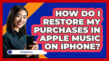 How do I restore my purchases in Apple Music on iPhone? - Be App Savvy