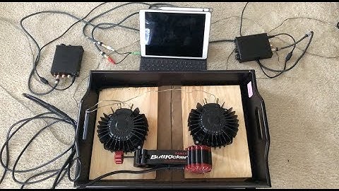 Stereo Vibration Footstool