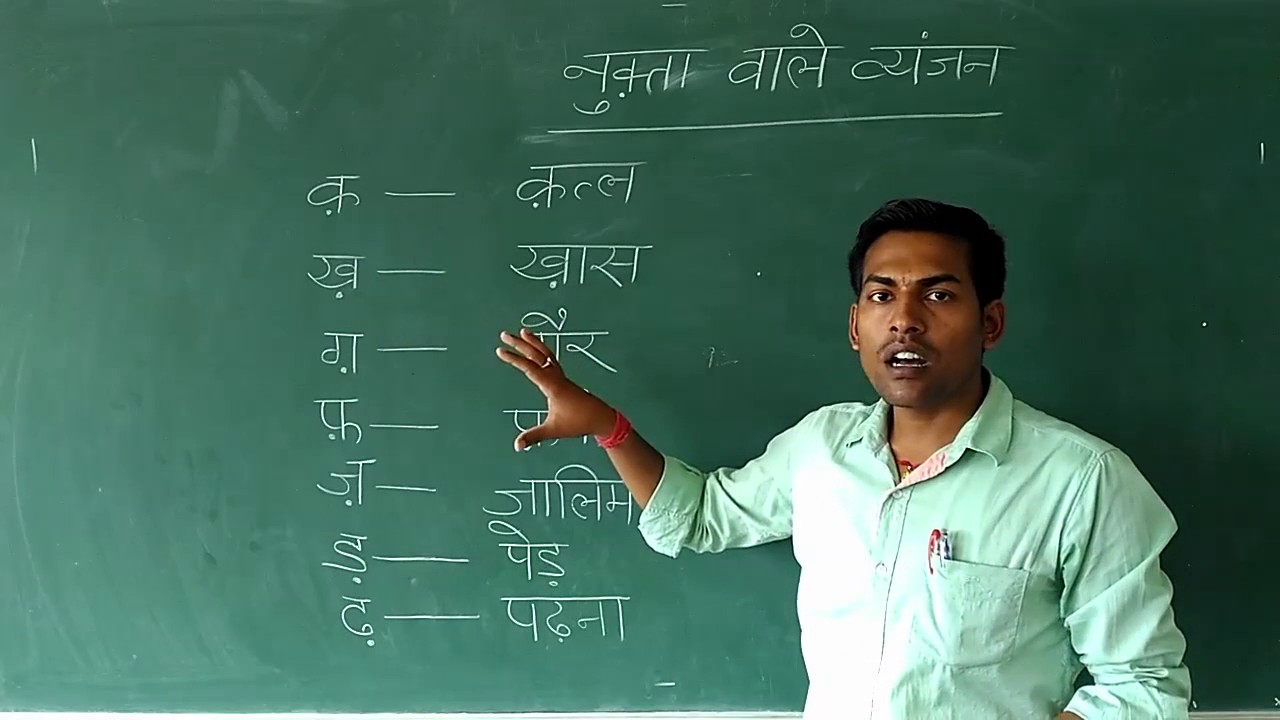 Hindi varnamala nukhata yukt varn ( नुक्ता / नुक्ता युक्त व्यंजन