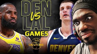IT'S OVER! Los Angeles Lakers vs Denver Nuggets Game 5 Full Highlights | 2024 WCR1