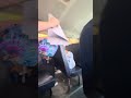 She hit the camera #funny saying bye #subscribe