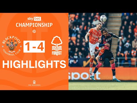 Highlights | Blackpool v Nottingham Forest