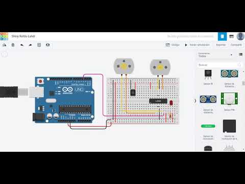 control remoto carro tinkercad - YouTube