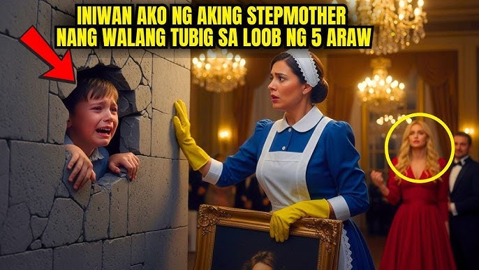 NARINIG NG YAYA ANG IYAK SA PADER SA KAARAWAN NG MILYONARYO – NABUNYAG ANG  MADRASTA!