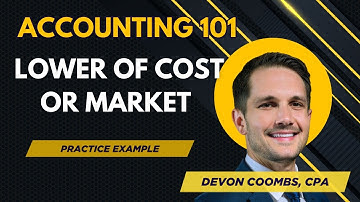 Lower of Cost or Market / Lower of Cost and Net Realizable Value-  Accounting 101 Practice - 7